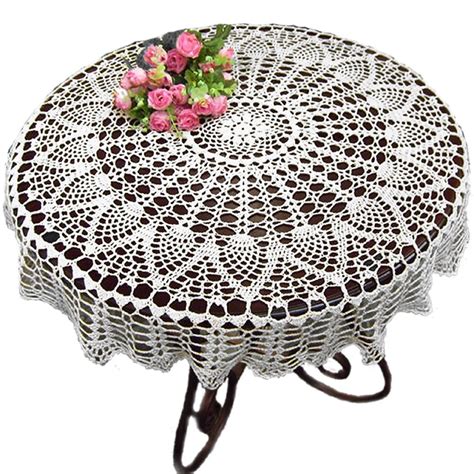 Printable Crochet Round Tablecloth Pattern Free